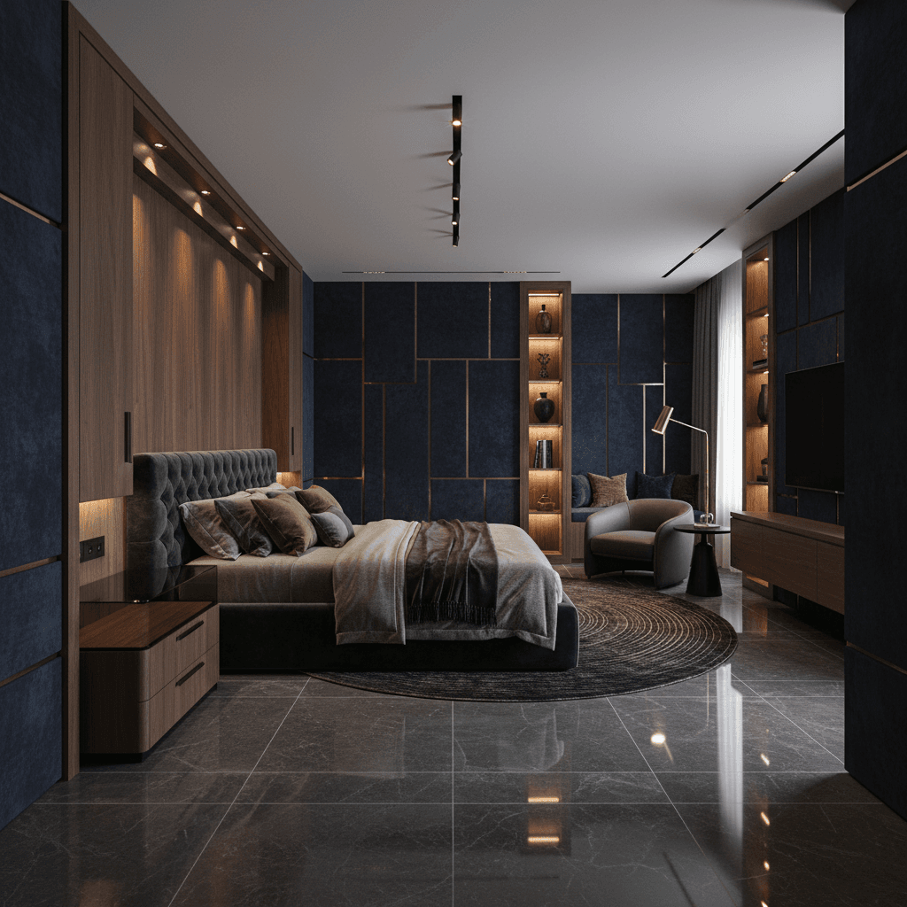 Master bedroom complete renovation